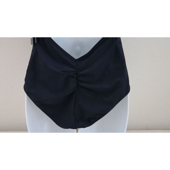 Tommy Hilfiger TZ2MS745 Sz M Sky Captain Logo Stripe Cross Back 1-Pc Swimsuit$98 - Picture 5 of 10